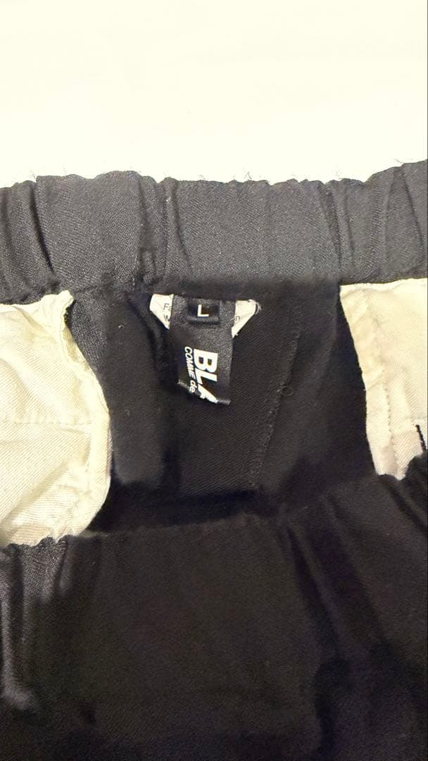 BLACK COMME des GARCONS 24aw ウール寅壱