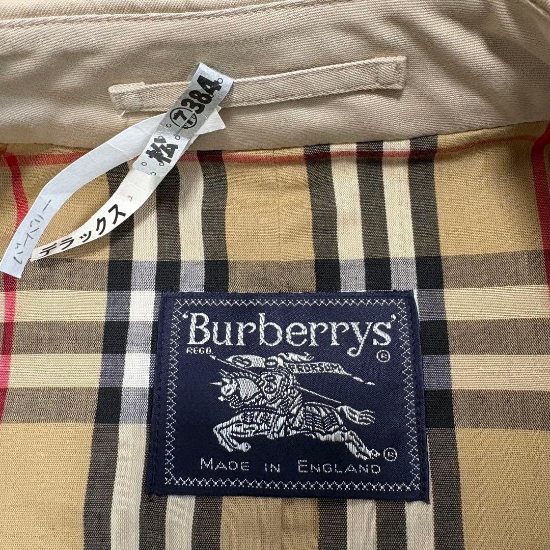 Burberrys’ トレンチコート 英国製 ノバチェック ベージュ ビンテージ