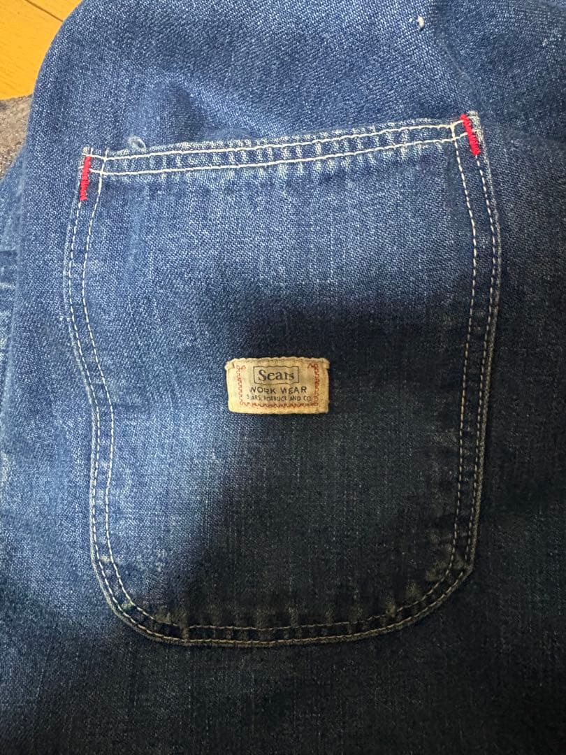 Sears シアーズ デニムカバーオール 50s 60s