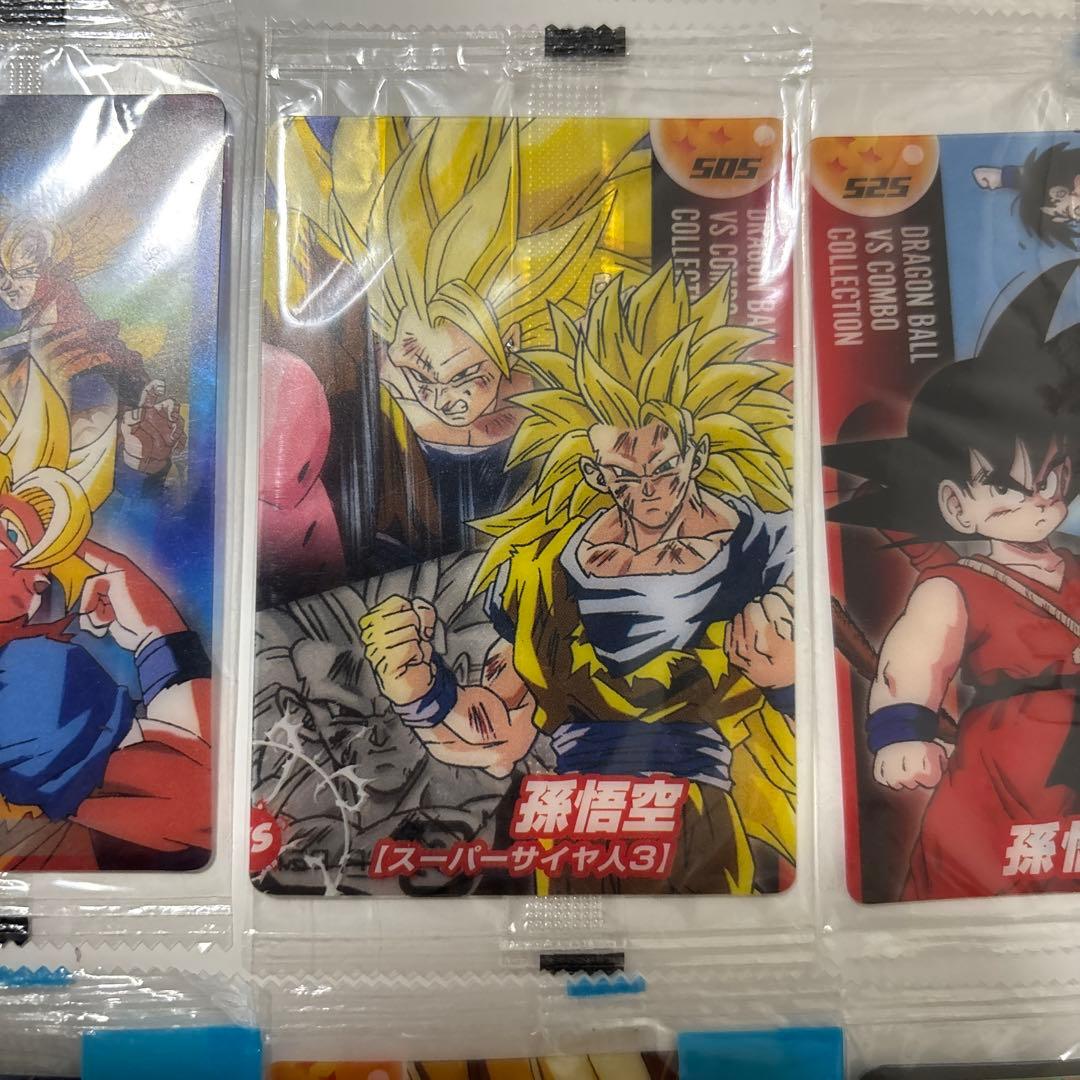 【未開封18枚まとめ】森永 ドラゴンボール ウエハース　カード