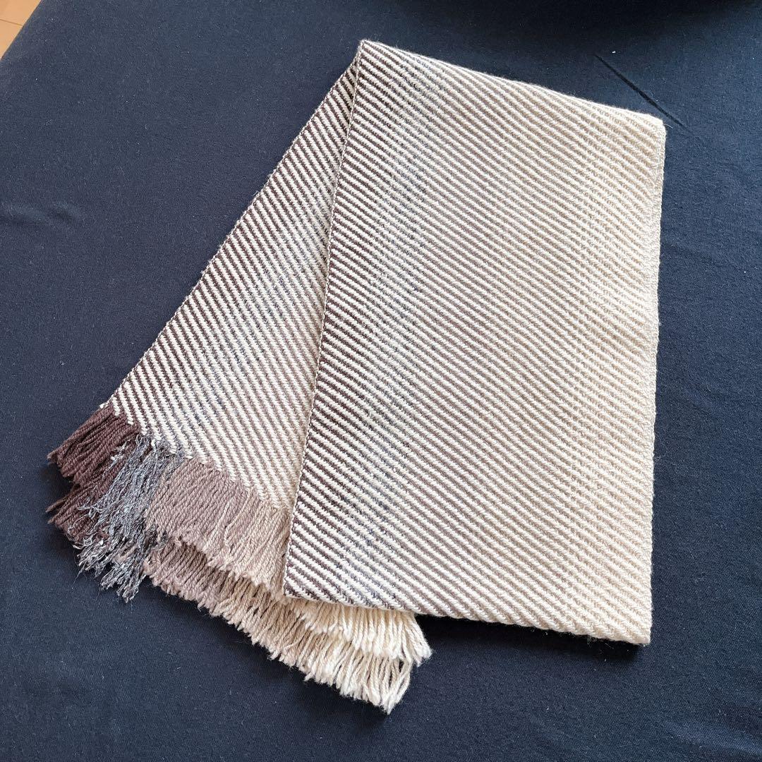 美品 MARGARET HOWELL MHL. マーガレットハウエル マフラー