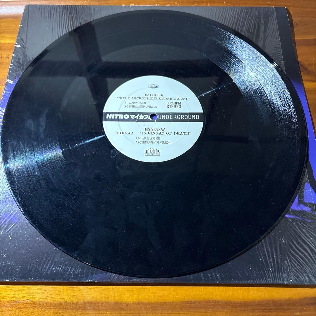 K*s様 NITRO MICROPHONE UNDERGROUND レコード