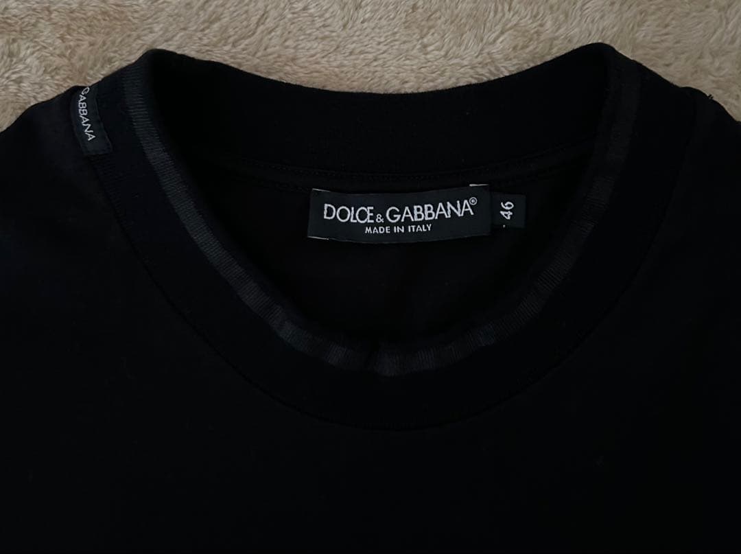 Dolce & Gabbana DGロゴ Tシャツ ブラック 46 イタリア製