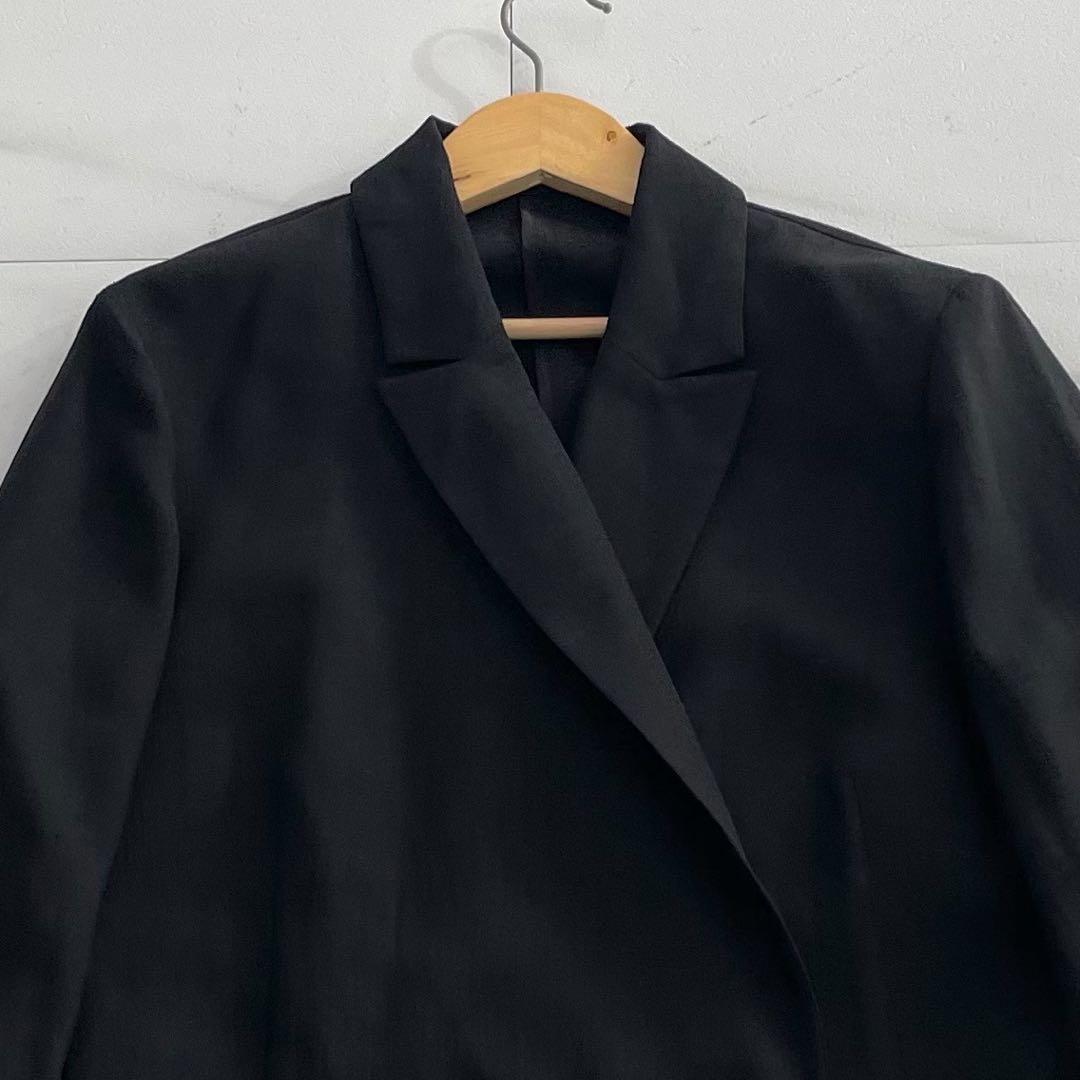 【極美品】Plage RIAM AIR ジャケット 24ss リネン ダブル 黒
