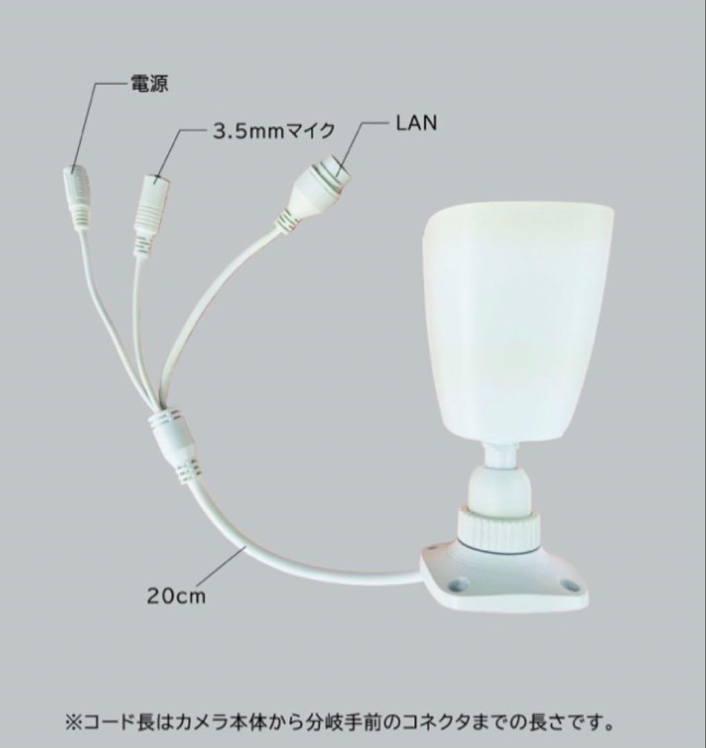 Secula 2M IPカメラ SCL-02TA04 美品　未使用