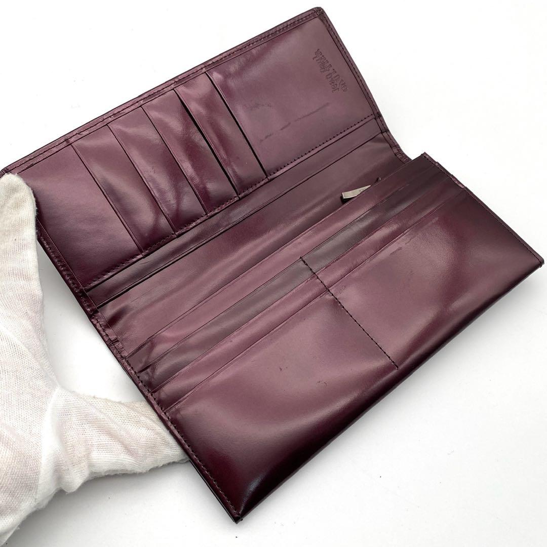 【廃盤品】Jean Paul GAULTIER ニューローズ 長財布 パープル