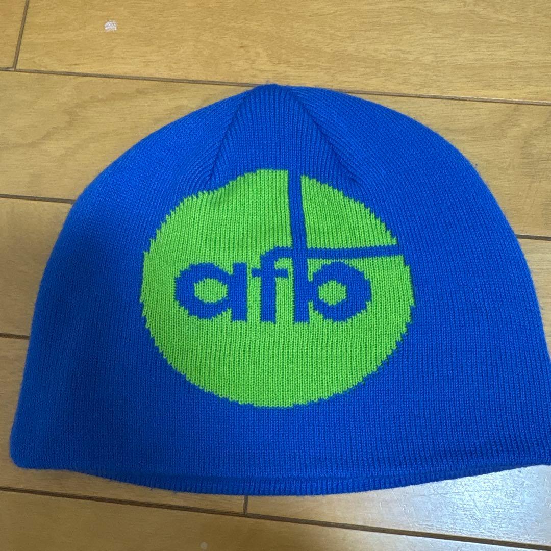 AFB ビーニー　青