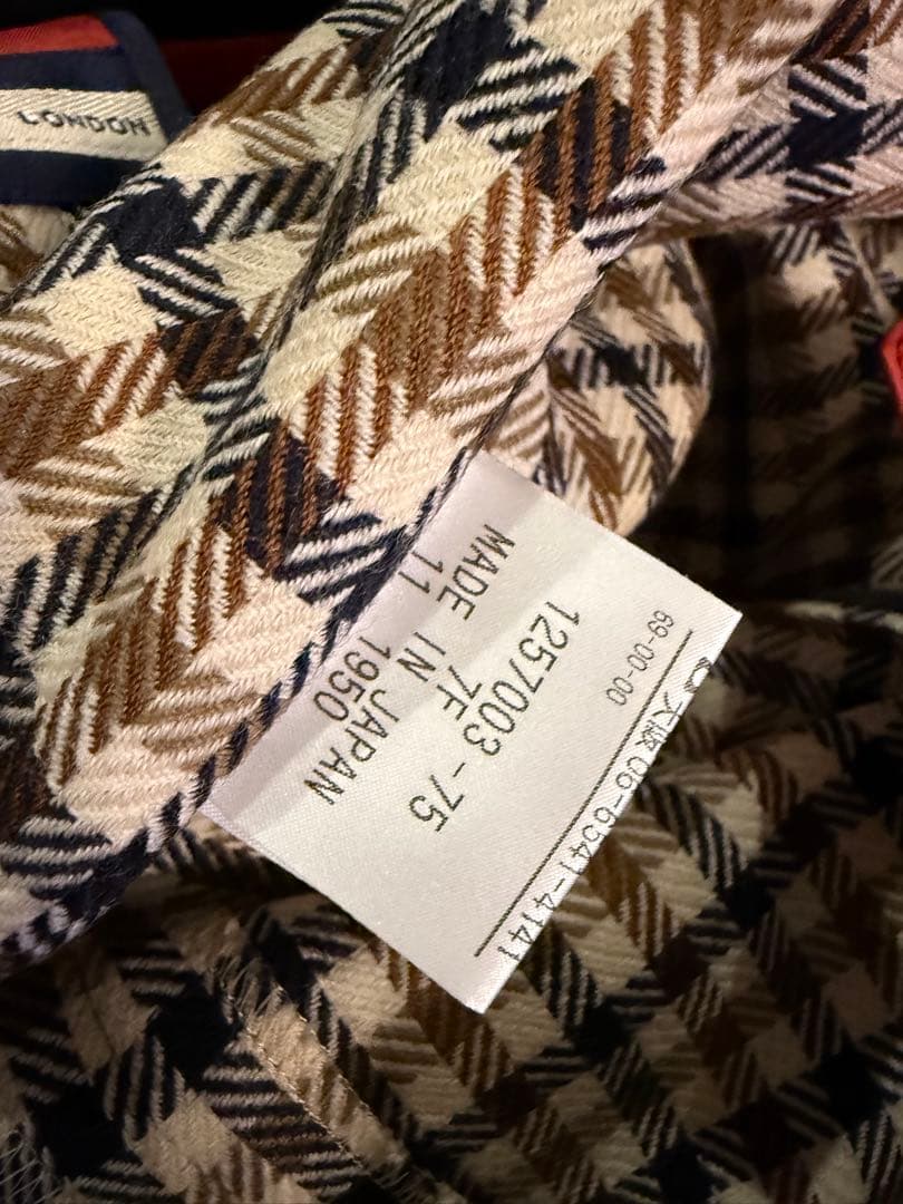 ♡新品未使用♡AQUASCUTUM レッド トレンチコート　アクアスキュータム