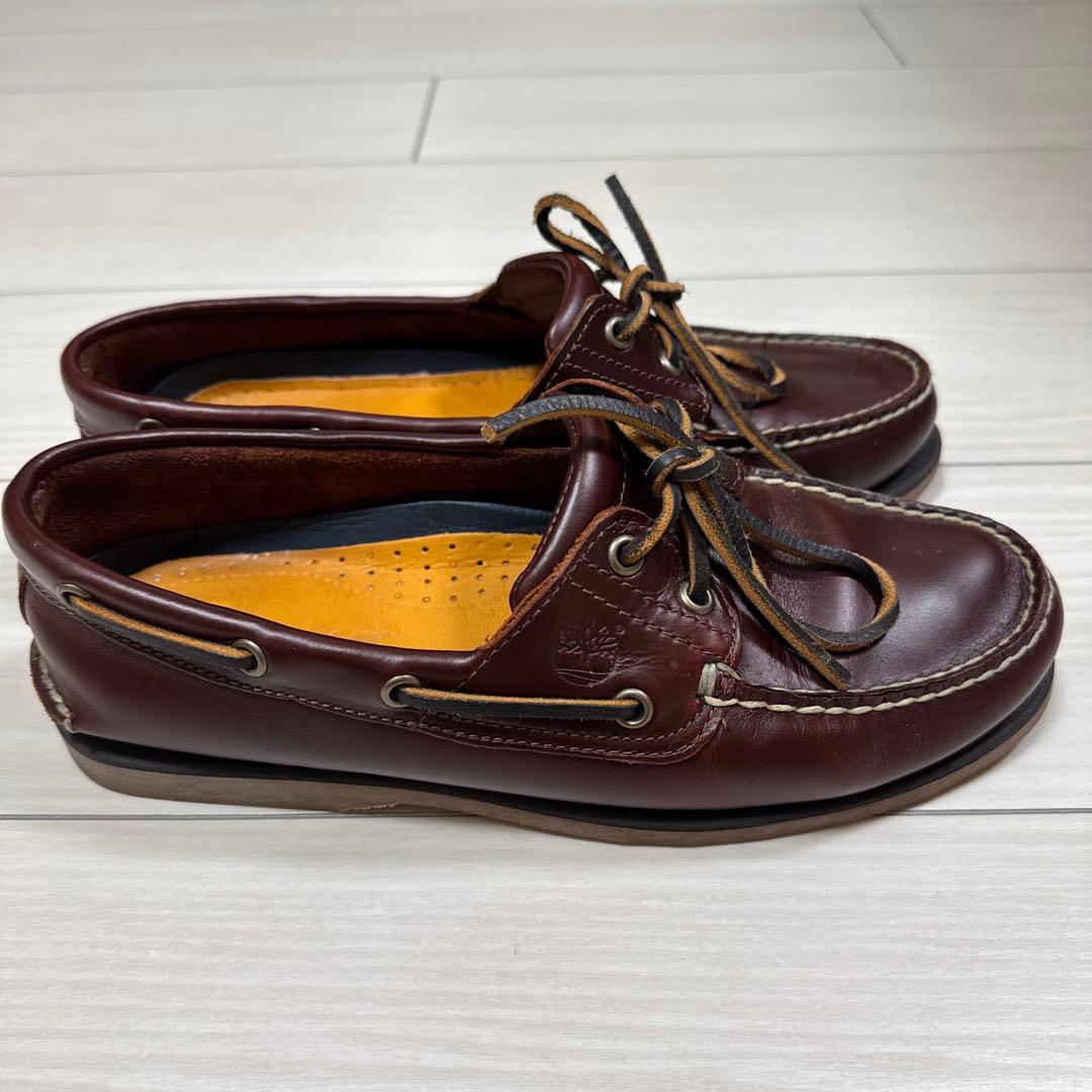 Timberland本革レザーのカジュアルシューズ 26.5