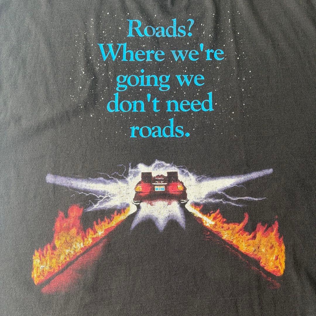 【2XL】90s Back to the Future ムービー Tシャツ