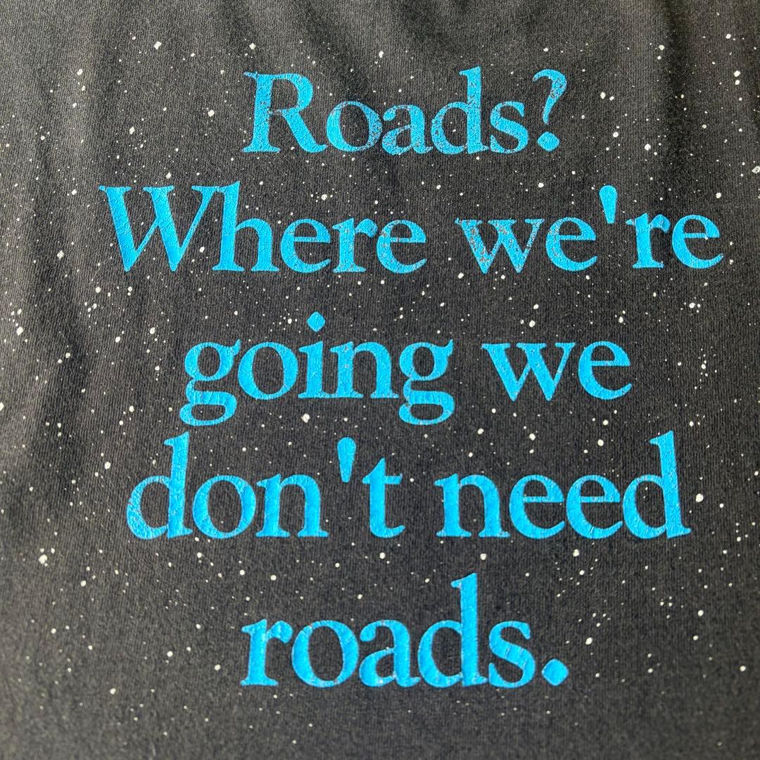 【2XL】90s Back to the Future ムービー Tシャツ
