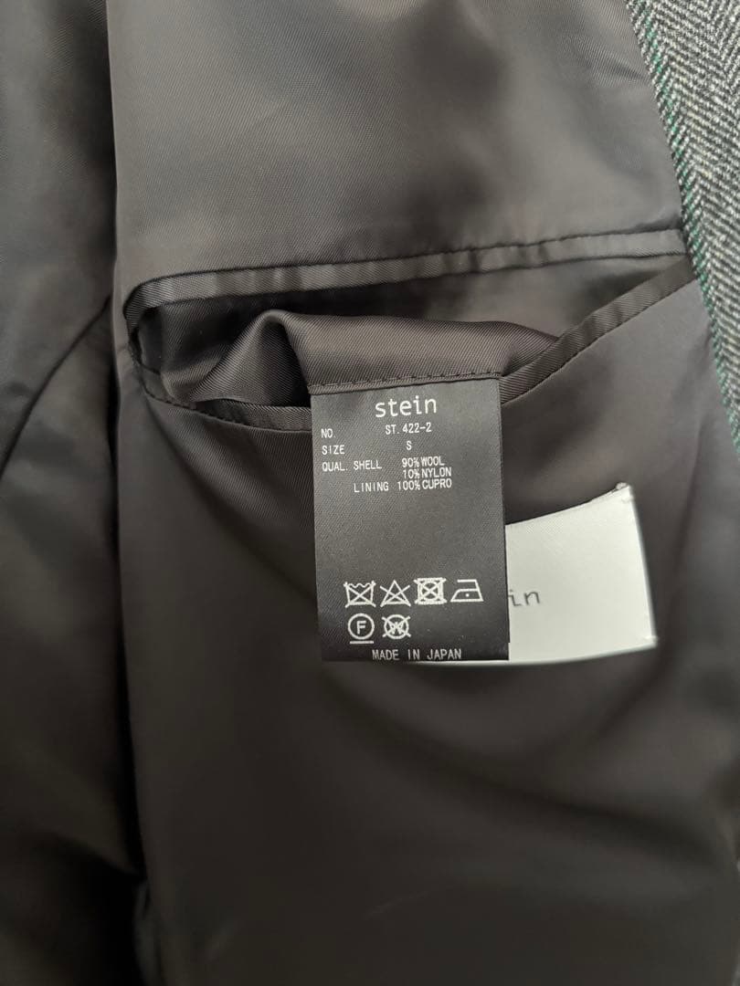 ジャケット・アウター stein/oversized double breasted jacket