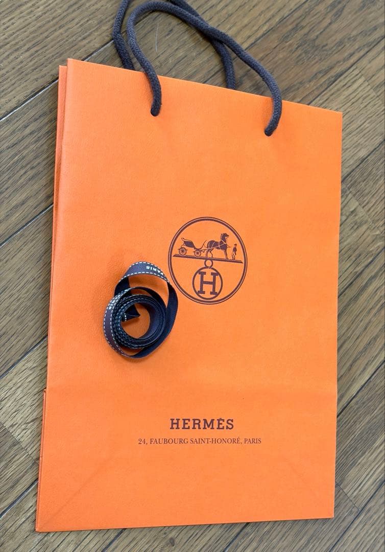 HERMES エルメス シルバーチェーンネックレス　50センチ