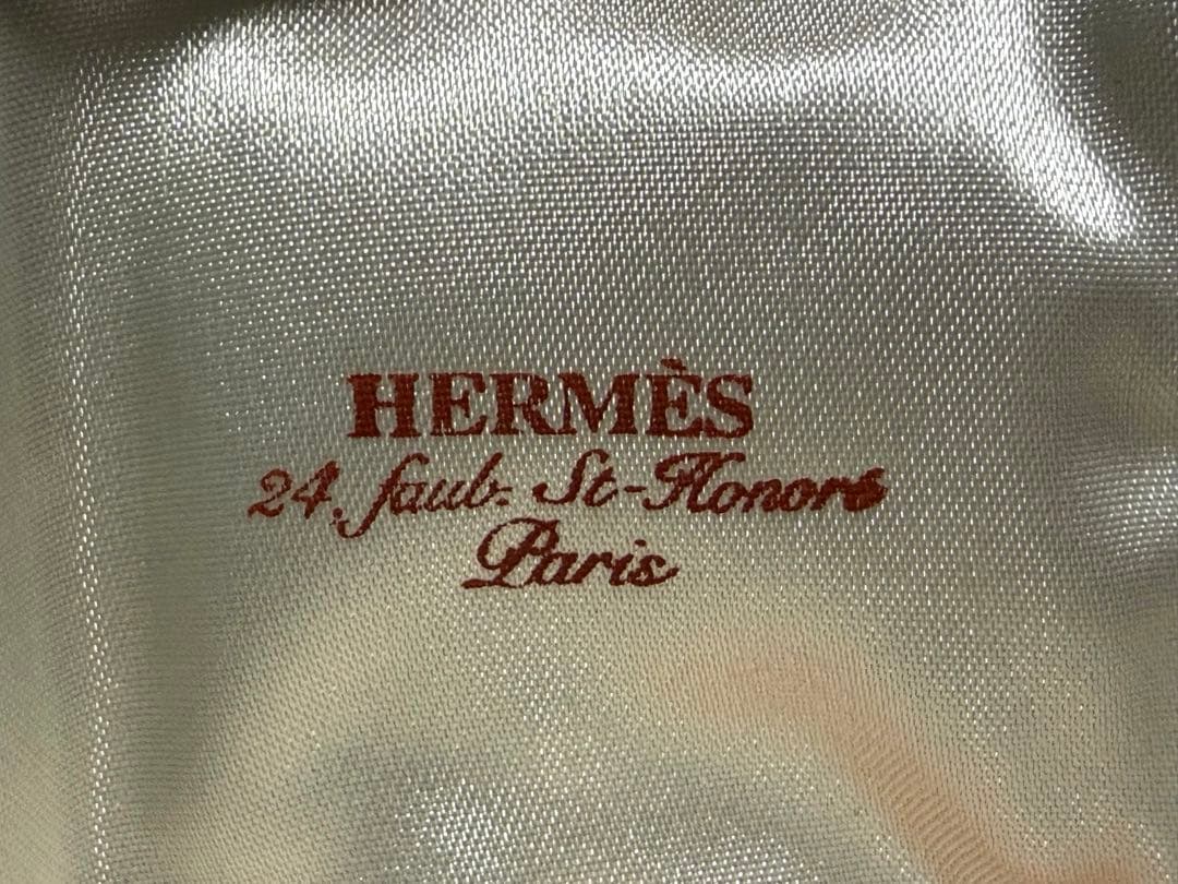 HERMES エルメス シルバーチェーンネックレス　50センチ