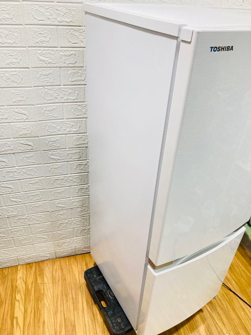 東芝 2ドア冷蔵庫 153L GR-M15BS 美品 2018 送料込