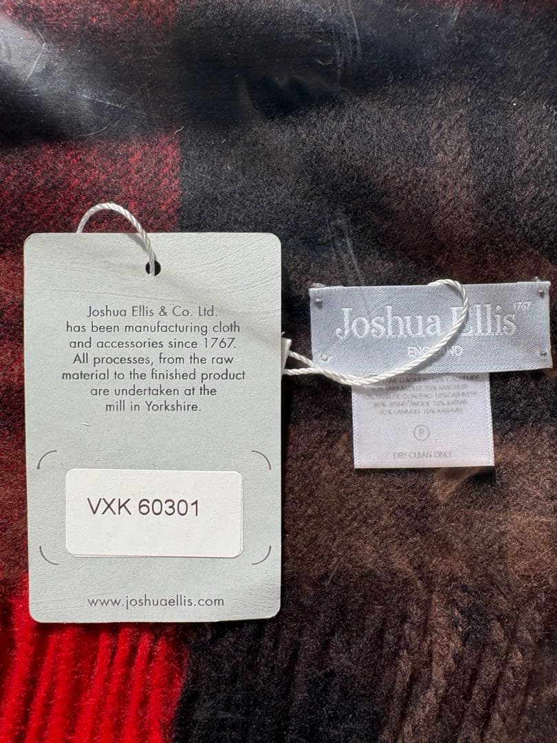m*3様 【新品】Joshua Ellis ウールカシミヤ大判ストール