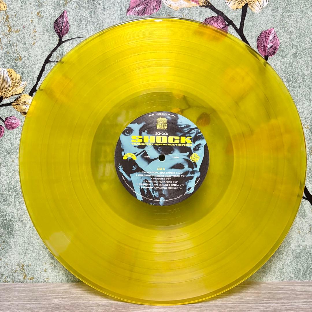 Libra 『SHOCK』 LP2枚組 クリアイエローヴァイナル 140g 帯付