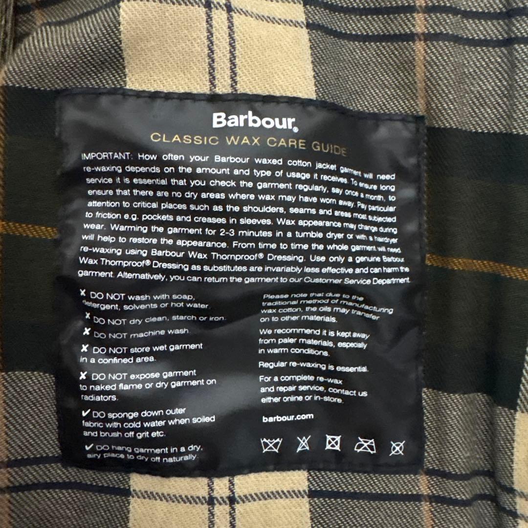バブアー Barbour SPEY スペイ ワックス ショート ジャケット L