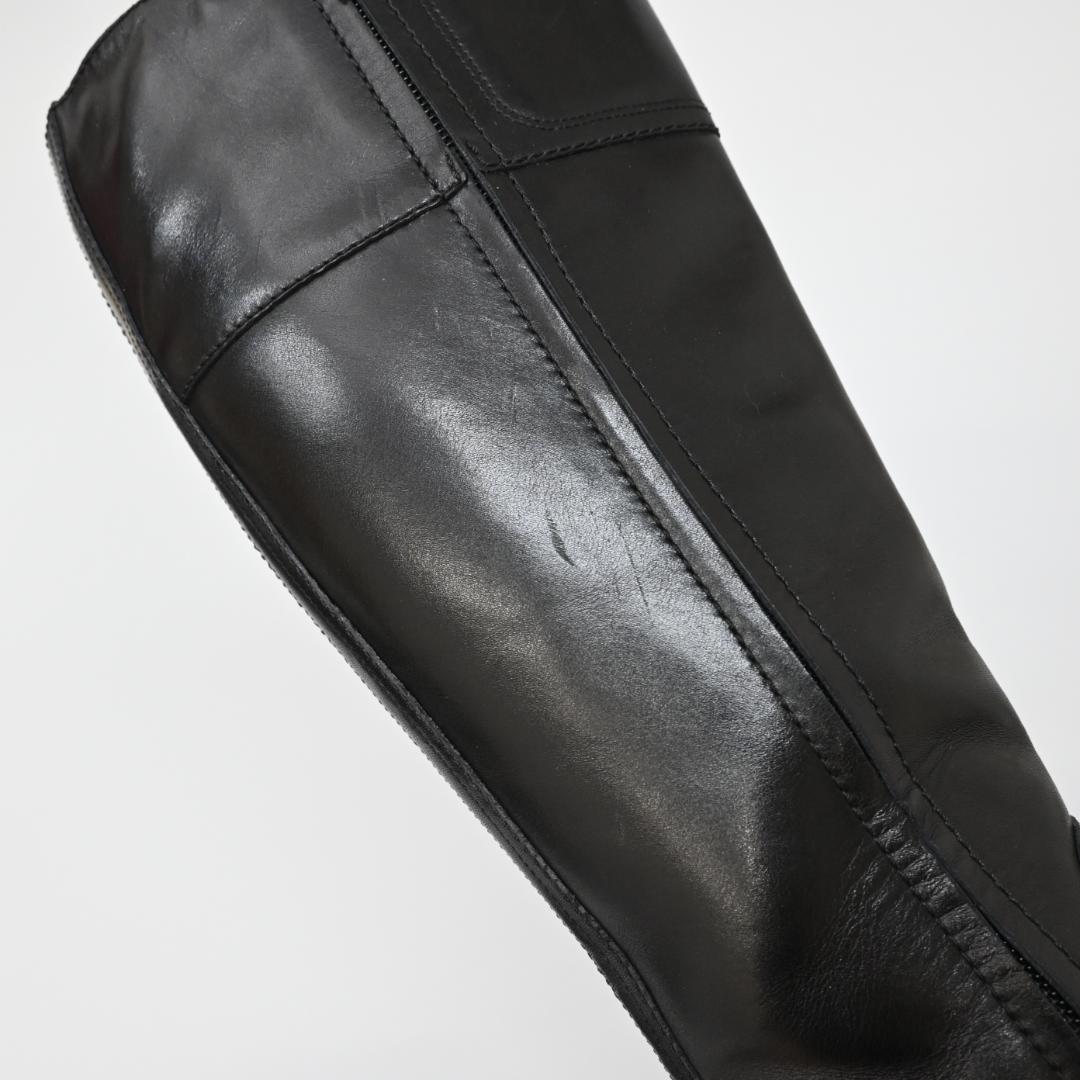 ♦︎ ■ 47586★冬 CELINE セリーヌ ロングブーツ 37 ブラック