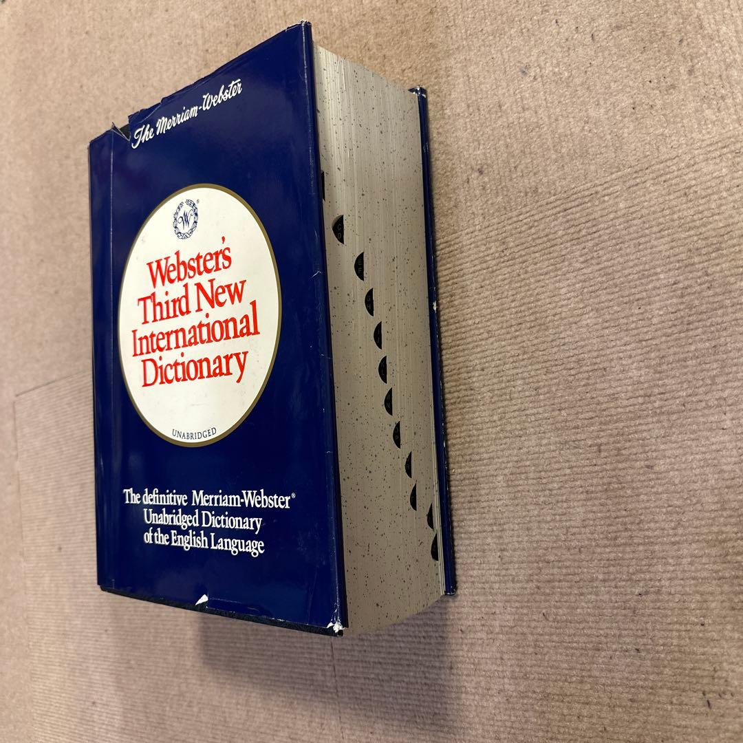 英英辞書 Webster's Dictionary