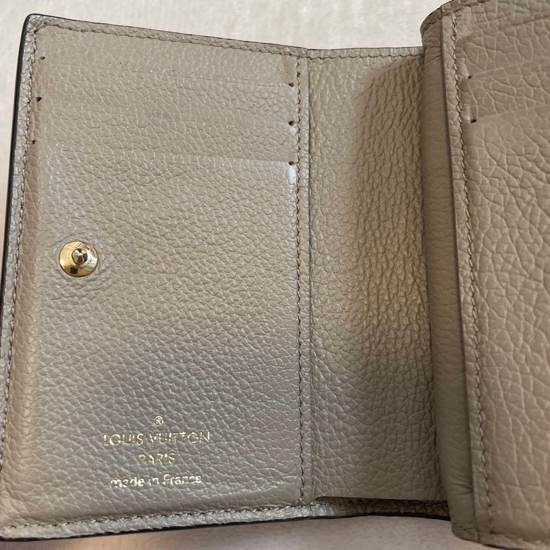 ルイヴィトン　正規品　ポルトフォイユ　クレア モノグラム アンプラント　折財布