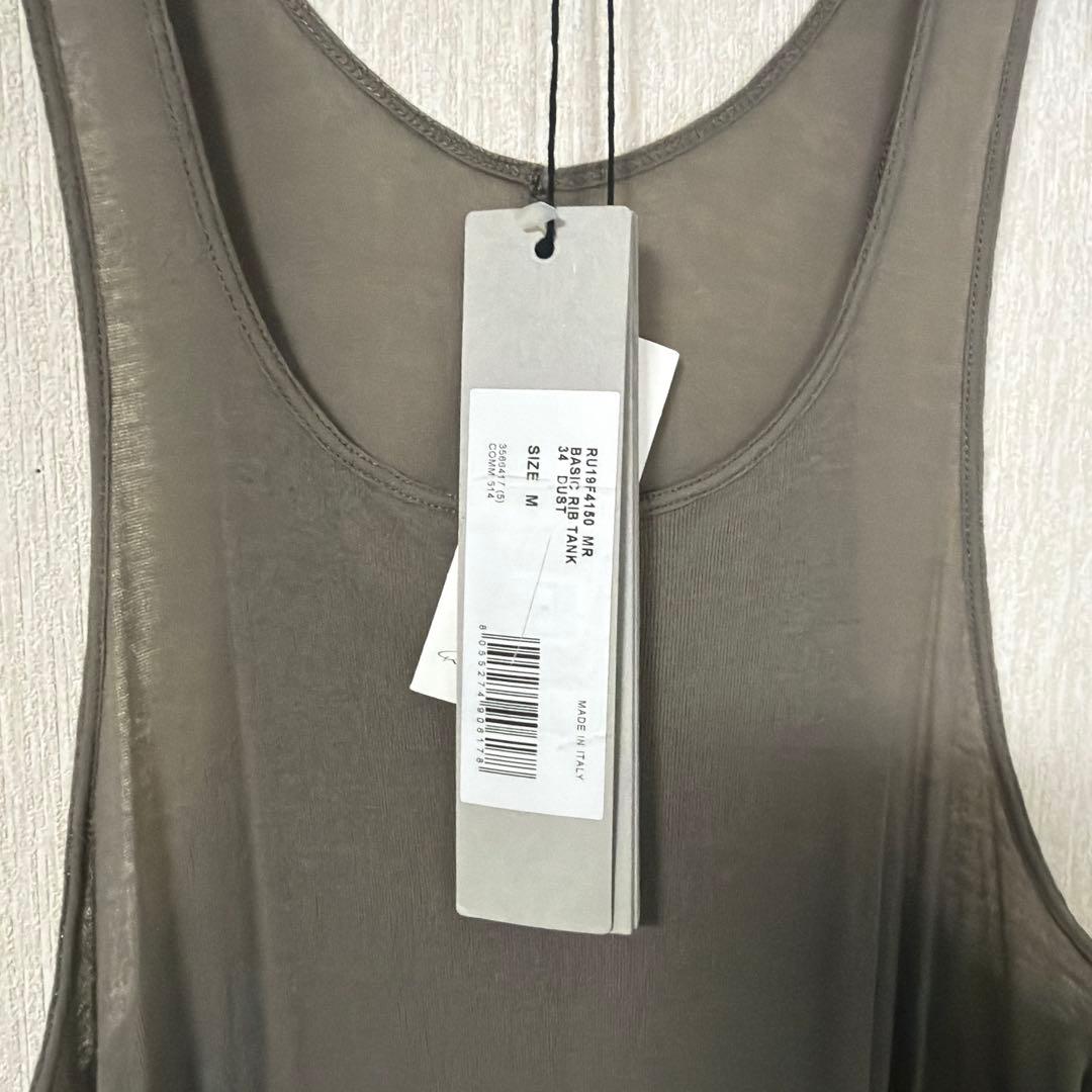 トップス Rick Owens basic rib tank sizeM men's