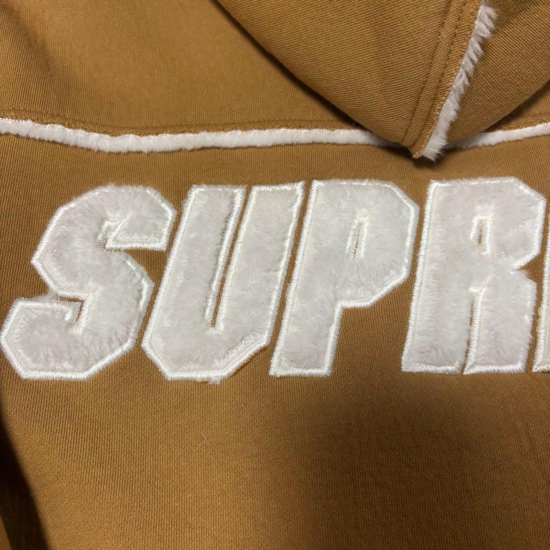 怪*7様 Supreme Faux Shearling Hooded Jacke