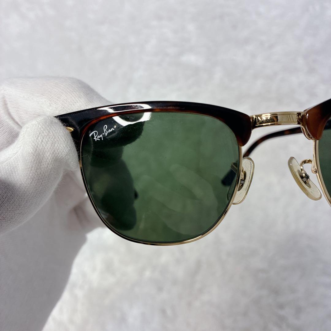 【未使用級】Ray-Ban CLUBMASTER RB3016 ベッコウ柄