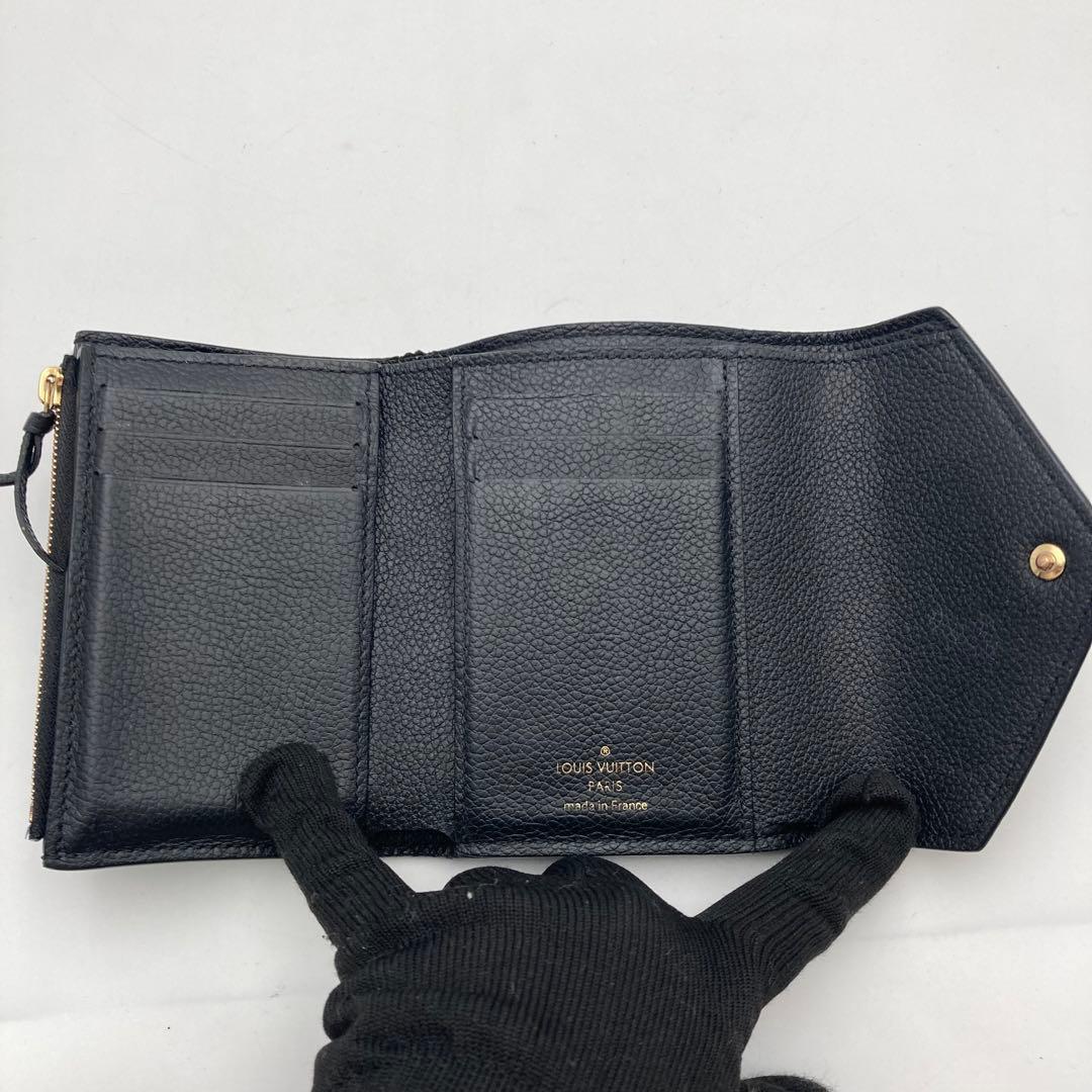 IC搭載 ルイヴィトン ポルトフォイユ ヴィクトリーヌ アンプラント 折り財布
