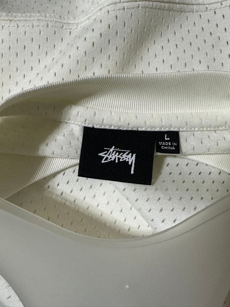 STÜSSY mesh football shirt size L used