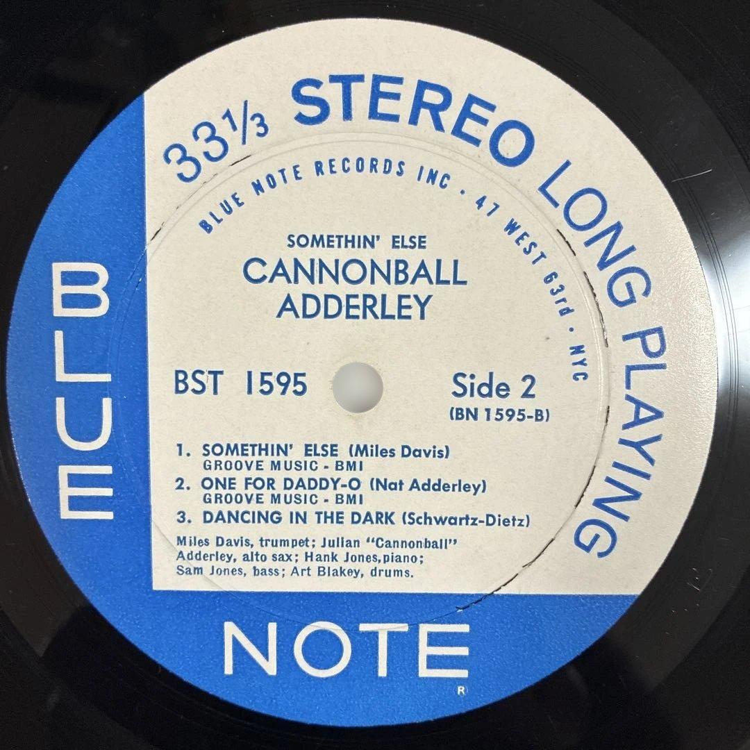 キャノンボールアダレイ 名盤 レコード サムシンエルス USオリジナル盤