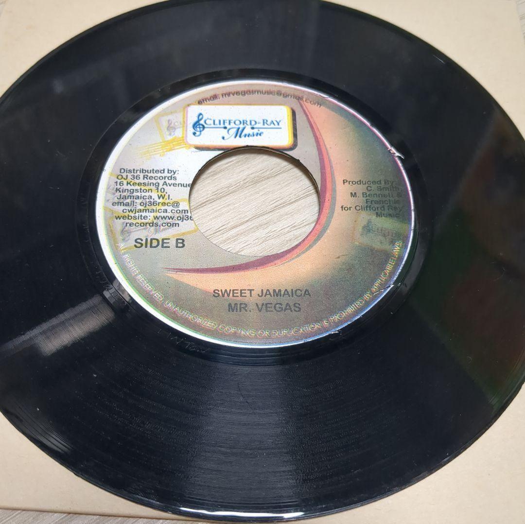 mr vegas sweet jamaica remix レゲエ レコード