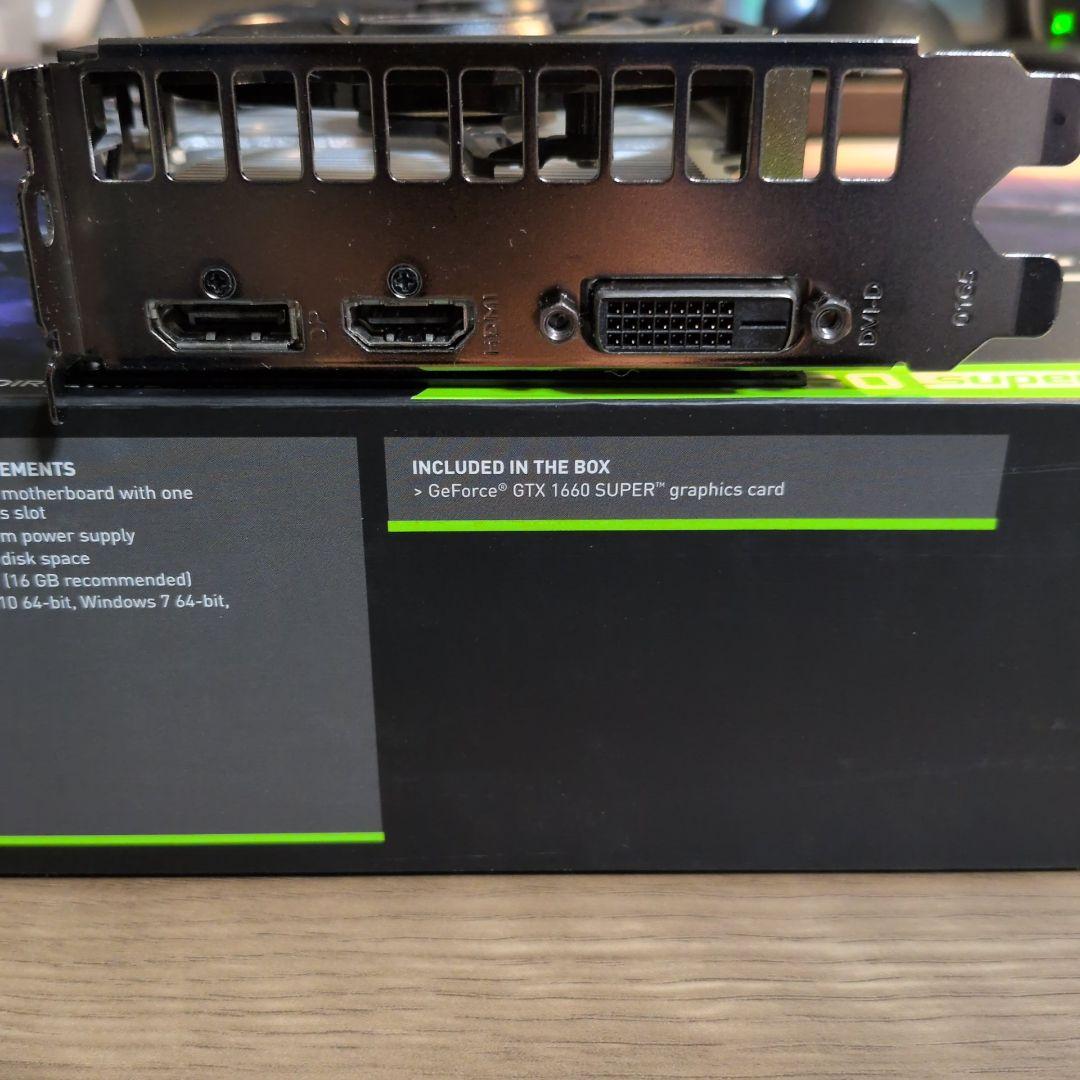 グラフィックボード・グラボ・ビデオカード GEFORCE GTX 1660 Super 6GB GDDR6