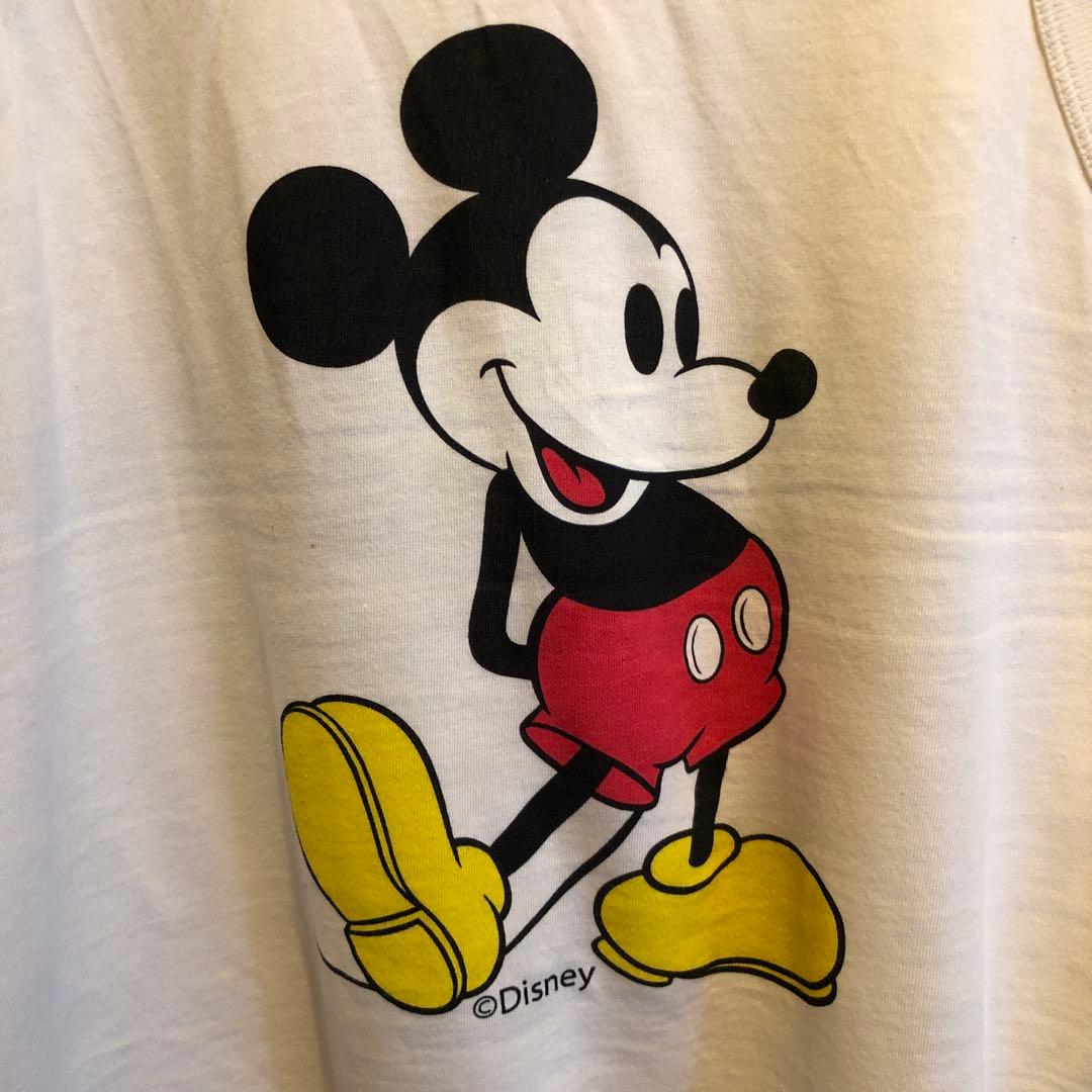 ドルチェアンドガッパーナ　名品　ミッキーマウス バックロゴ 身幅47着丈66