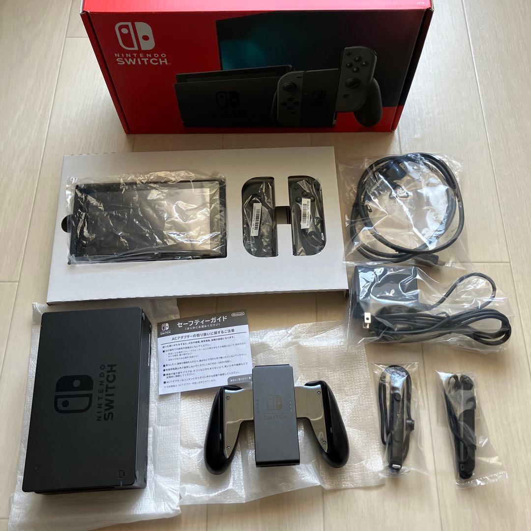 Nintendo Switch ニンテンドースイッチ　本体 グレー