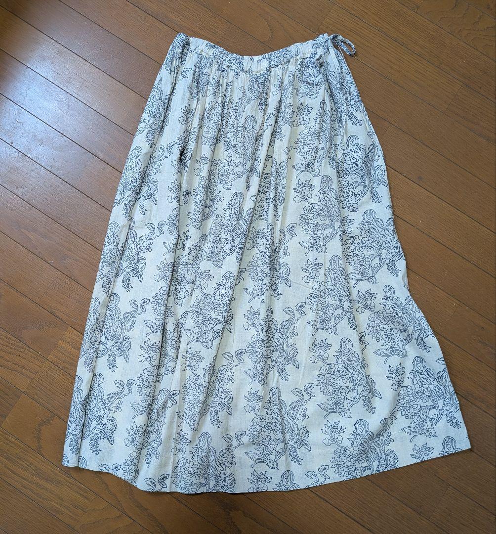 45RONEONE 宝物のイージーギャザースカート