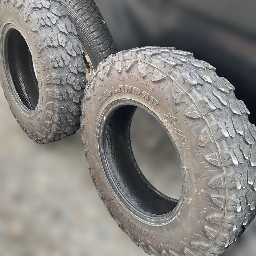 ジムニー用‼️ジオランダーＸ－ＭＴ7・00R16C8pr送料込みで❣️
