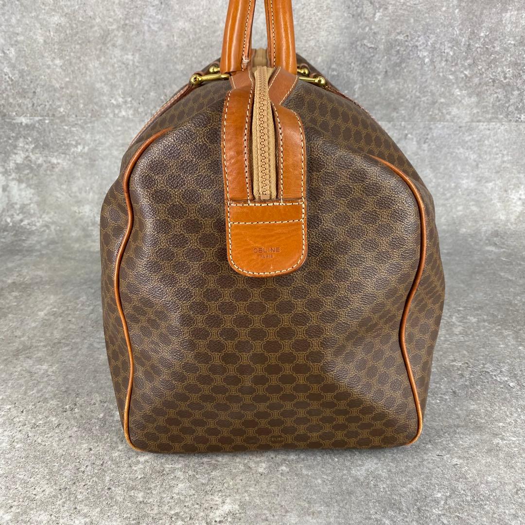 ヴィンテージ CELINE セリーヌ マカダム柄 トリオンフ ボストンバック