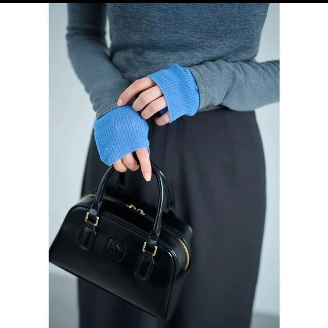 SNIDEL Sustainableレイヤードポロニットプルオーバー