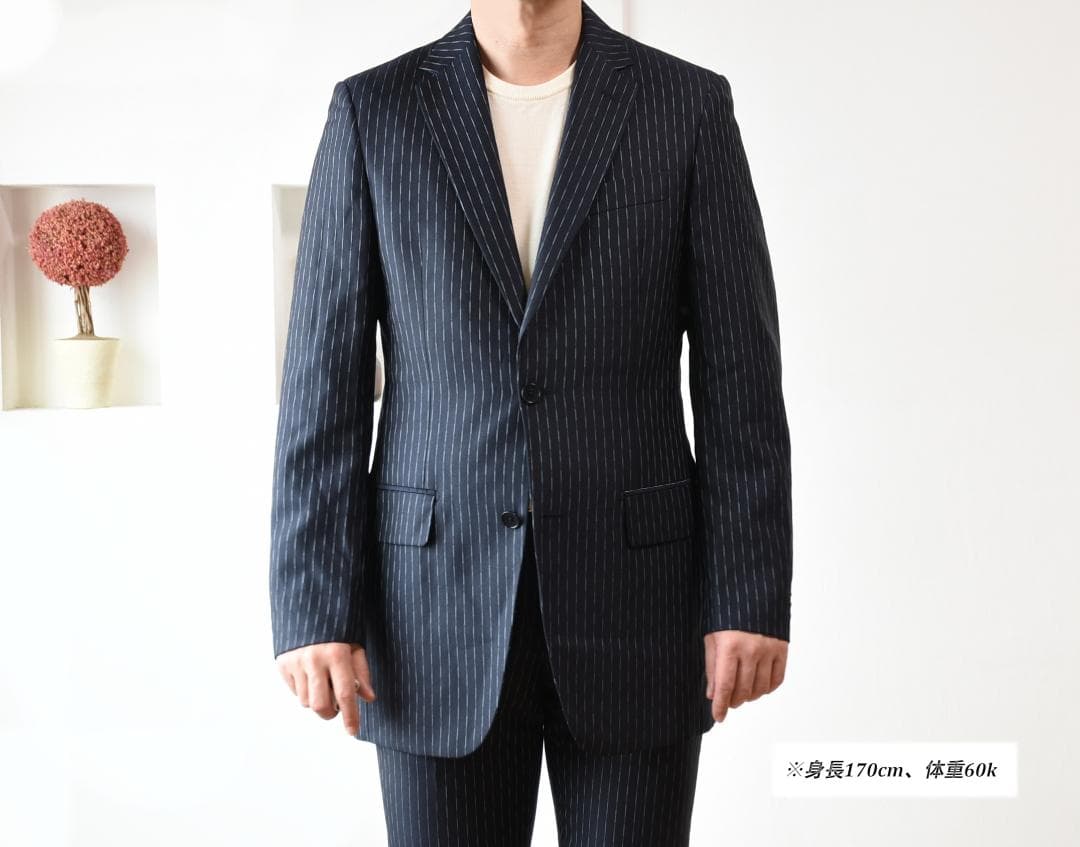 Gianfranco FERRE（ジャンフランコフェレ）サマーウールスーツ46