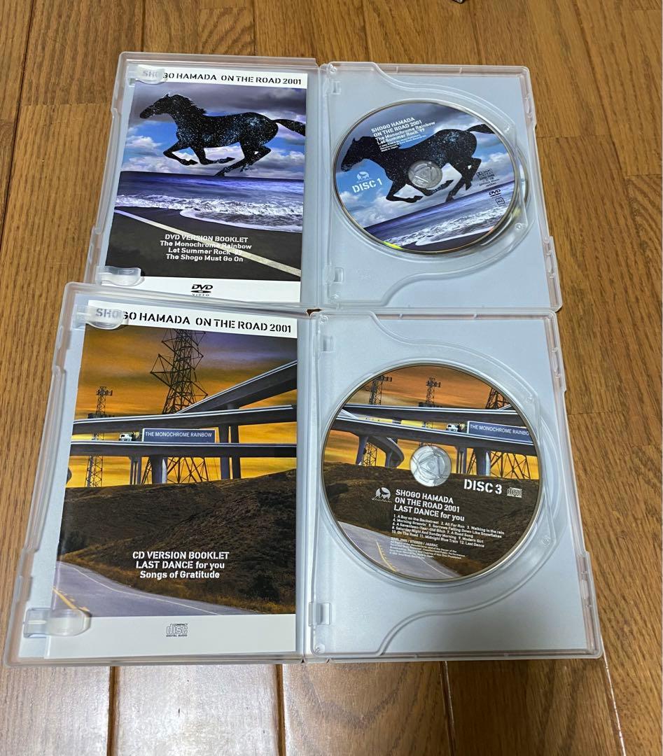 浜田省吾/ON THE ROAD 2001〈初回限定生産・DVD2枚+CD2枚