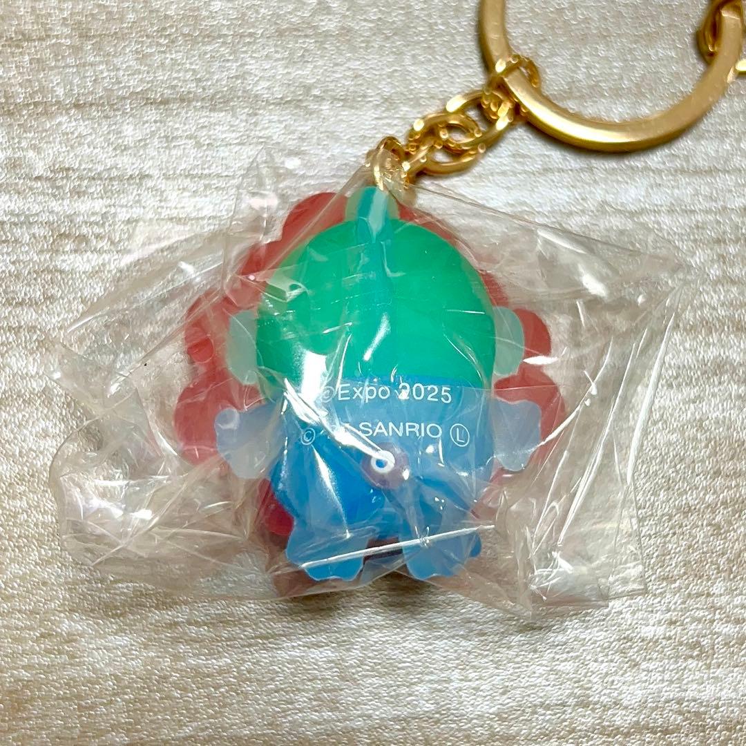 EXPO2025サンリオ ミャクミャク クリアキーホルダー 全７種　コンプリート