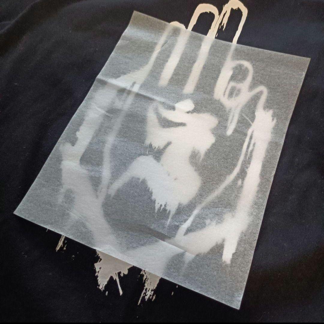 真天地開闢集団ジグザグ 参拝装束 定番 ロングTシャツ ロンT 黒 XL