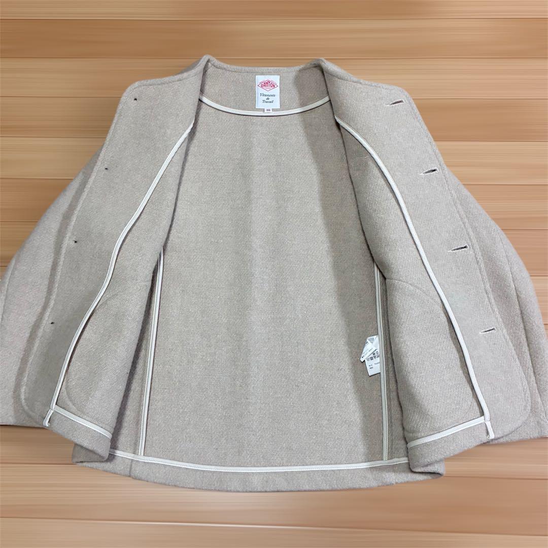DANTON ダントン ウールモッサノーカラージャケット