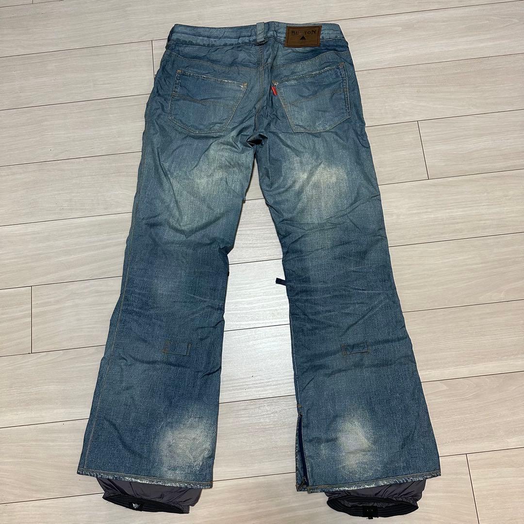 BURTON スノーボードウェア上下セット デニム GORE-TEX 平野歩夢
