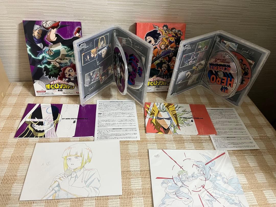僕のヒーローアカデミア 4th 初回全6巻セット DVD