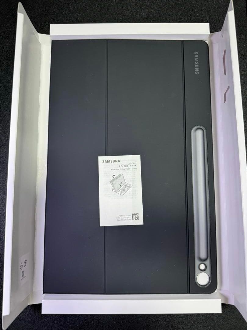 【動作未確認】Galaxy Tab S10 FE+ ブックカバー キーボード