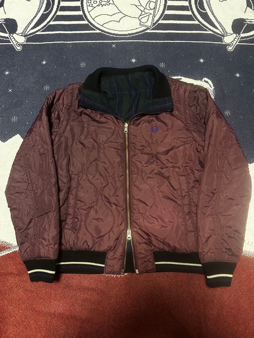 HUMAN MADE FAN　fred perry 中綿ジャケット