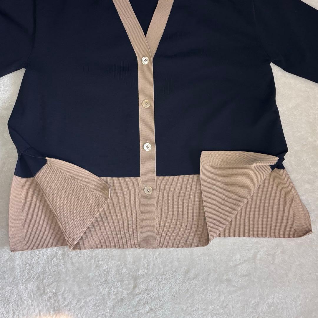 UNITED ARROWS 2wayサイドスリットカーディガン　前後使用可能♡