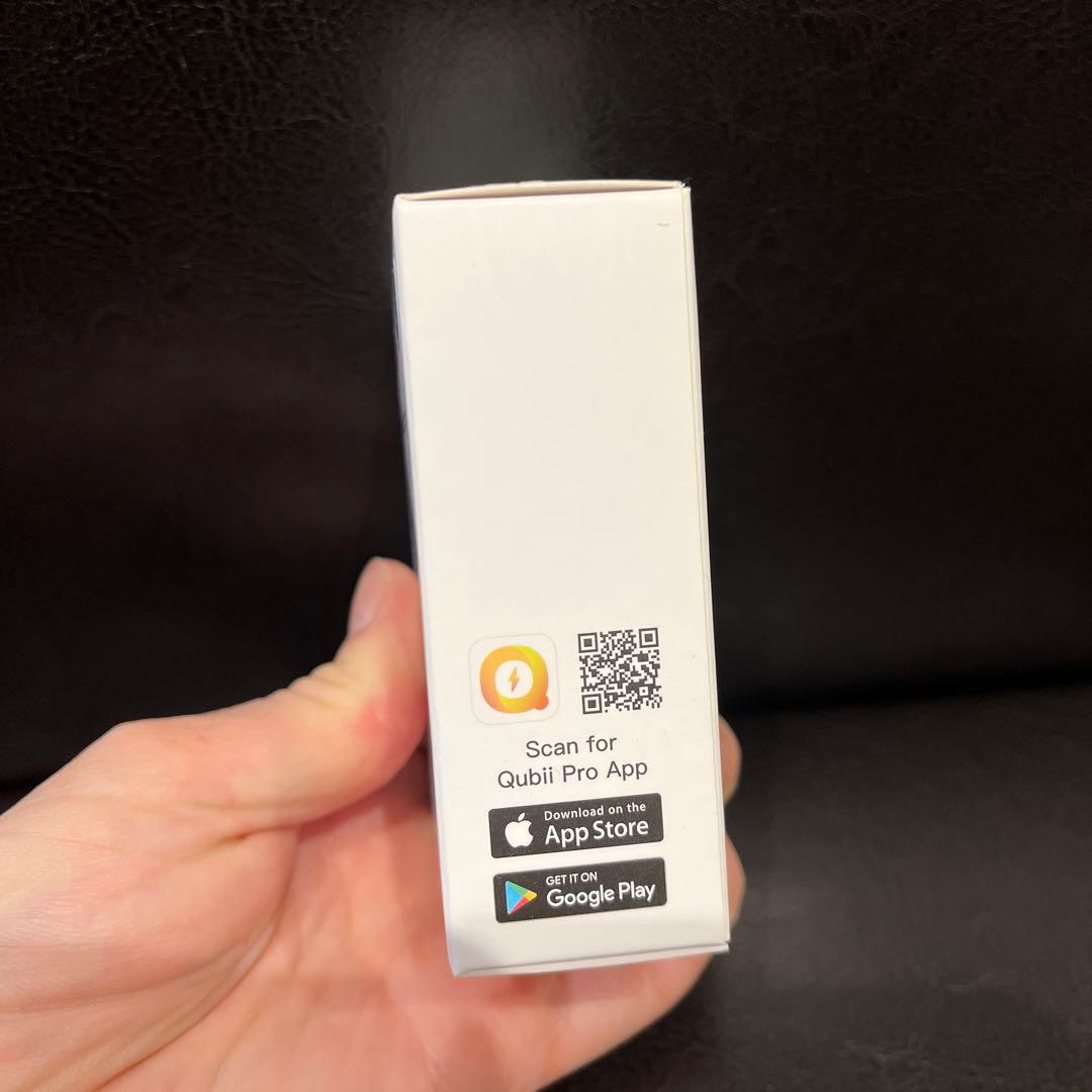 Qubii Duo 自動バックアップ充電器　パープル